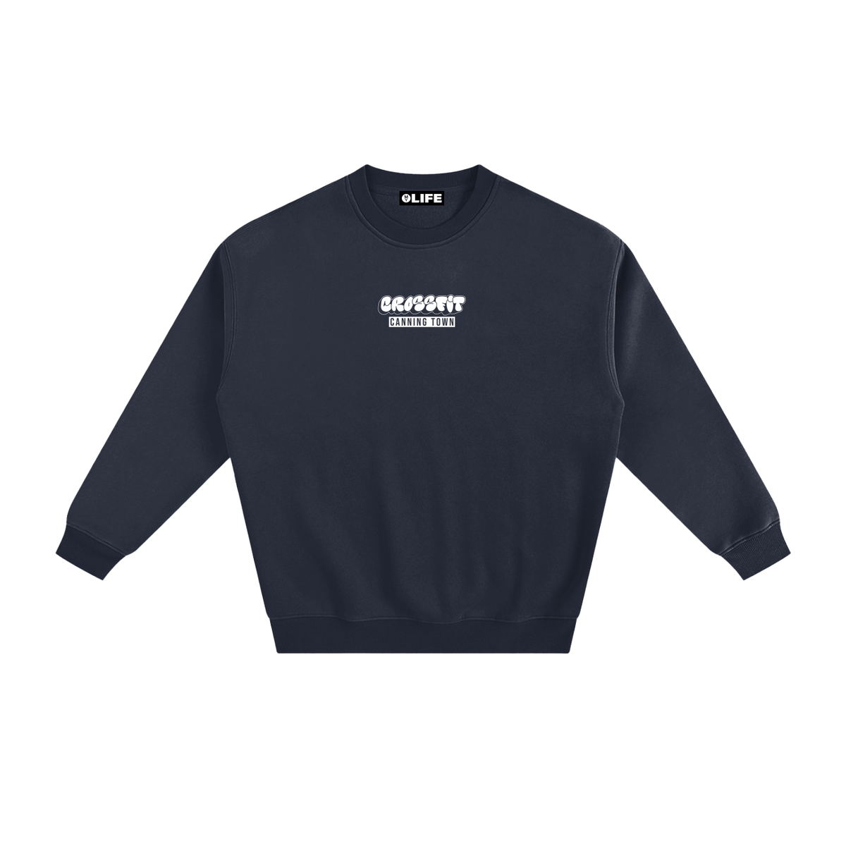 Unisex Graffiti Logo Fleeced Sweatshirt - Canning Town