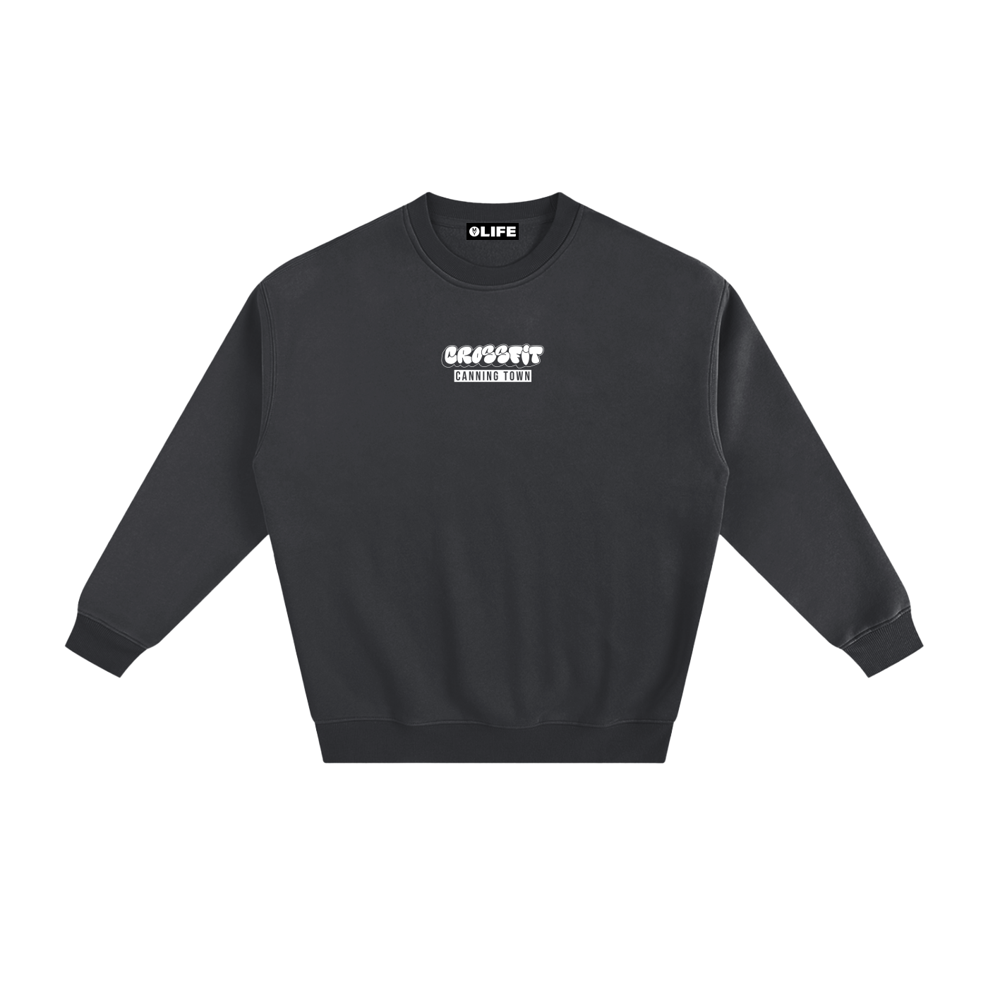 Unisex Graffiti Logo Fleeced Sweatshirt - Canning Town