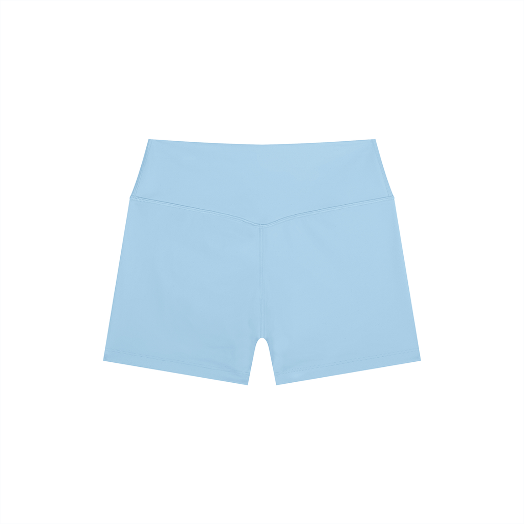 Team Logo Women’s High Rise Yoga Shorts - Central London