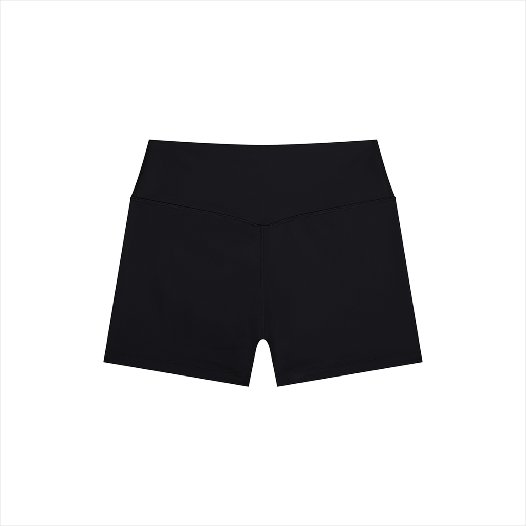 Team Logo Women’s High Rise Yoga Shorts - Bermondsey